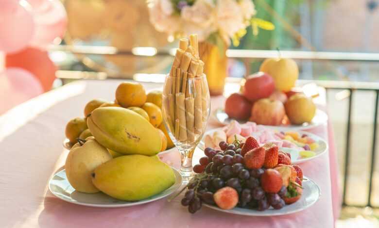 salad, fruit, berry