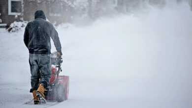 snowblowing, snowblower, snow, blower, blowing, snowstorm, storm, windy, nature, digging out, winter