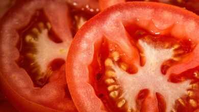 tomatoes, red, sliced