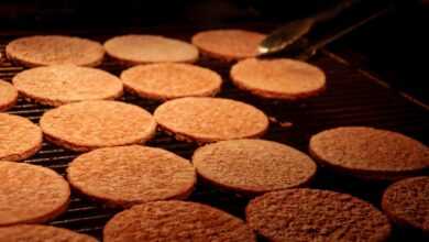 burger, burger patties, grilling