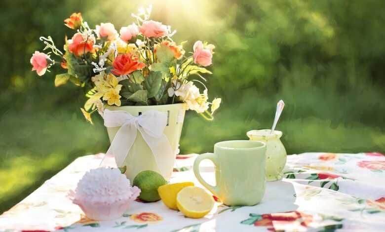 summer, still-life, nature, garden, outdoors, flowers, flower background, dish, green flower, green life, beautiful flowers, flower wallpaper, green summer, green garden, green gardening