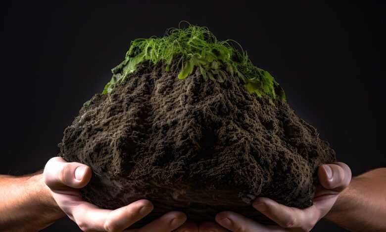 environment, ecology, environmental protection, agricultural turnaround, floor, earth, humus, biomass, compost, biomass, compost, compost, compost, compost, compost