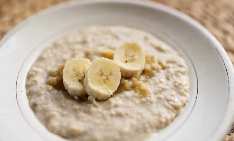 porridge, banana, baby food, meal, breakfast, oats, porridge, porridge, porridge, banana, banana, banana, banana, breakfast, oats, oats, oats, oats, oats