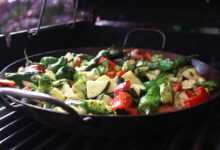 vegetable pan, grilled vegetables, cooking, healthy, zucchini, broccoli, paprika, grilling, nourishment, cooking, cooking, cooking, healthy, healthy, healthy, healthy, healthy, zucchini