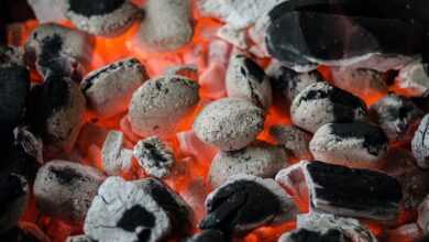 bbq, barbecue, coals