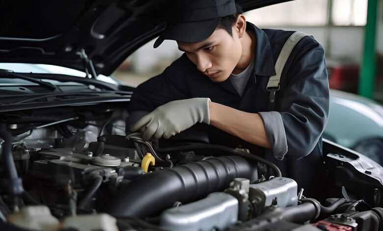 ai generated, mechanic, auto, car engine, professional, car mechanic, engine, car care, vehicle maintenance, inspection technician, mechanic workshop, garage, checking engine, asian mechanic, engineering, mechanic, mechanic, mechanic, mechanic, mechanic, car mechanic, car mechanic