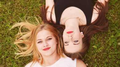 blonde, brown hair, girls, women, portrait, friends, makeup, women, women, women, women, women, friends, friends, friends