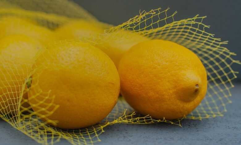 lemon, citrus, colorful