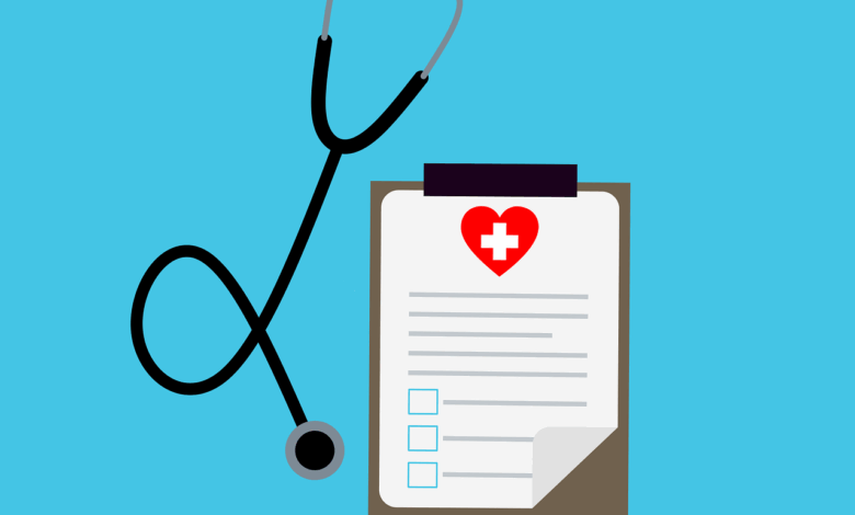 checklist, medical, stethoscope, medical history, medical questionnaire, healthcare, health icon, icon, document, equipment, diagnosis, health, care, diagnostic, clinic, profession