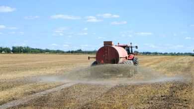 hydrogen sulfide fertilizer spray, farmer, ontario