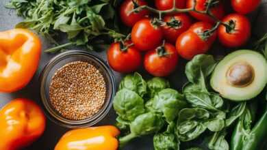 ai generated, healthy eating, balanced diet, clean eating, wellness, fitness, self-care, organic food, hydration, health goals, well-being, natural ingredients, healthy habits, nutrition, plant-based, diet