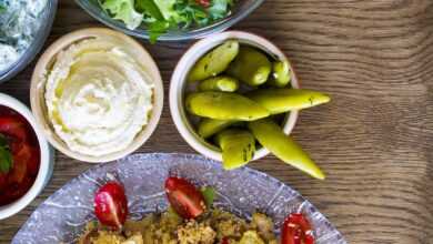 couscous, salad, food