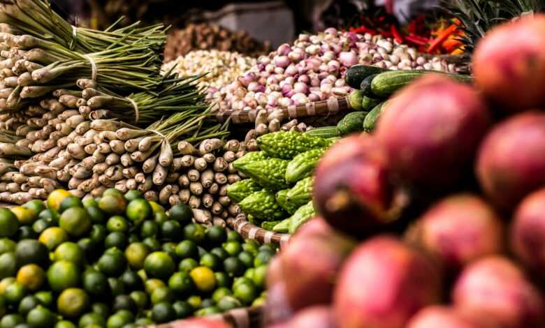 assorted vegetable lot