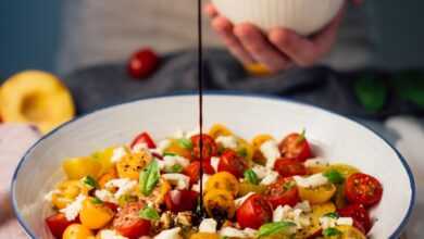 fruit salad on white ceramic bowl