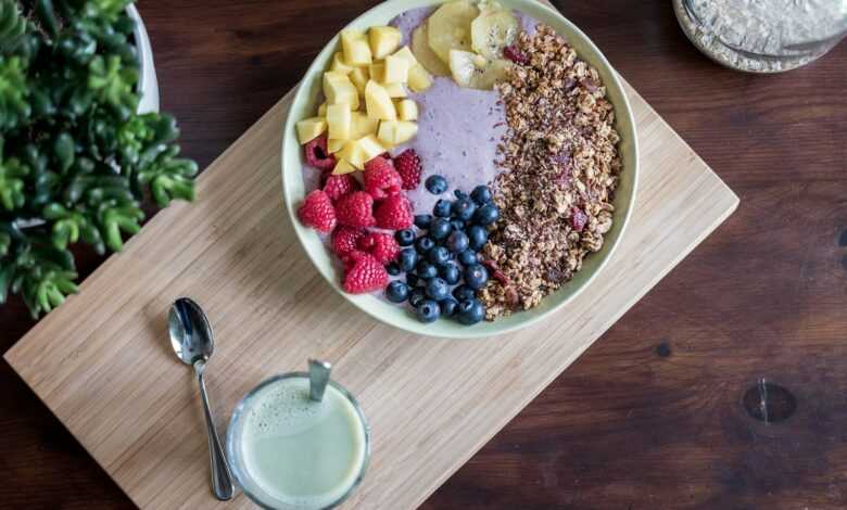 flat lay photography of fruits on plate